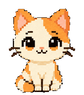 An orange and white cat
