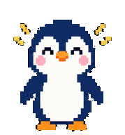 A navy and white penguin